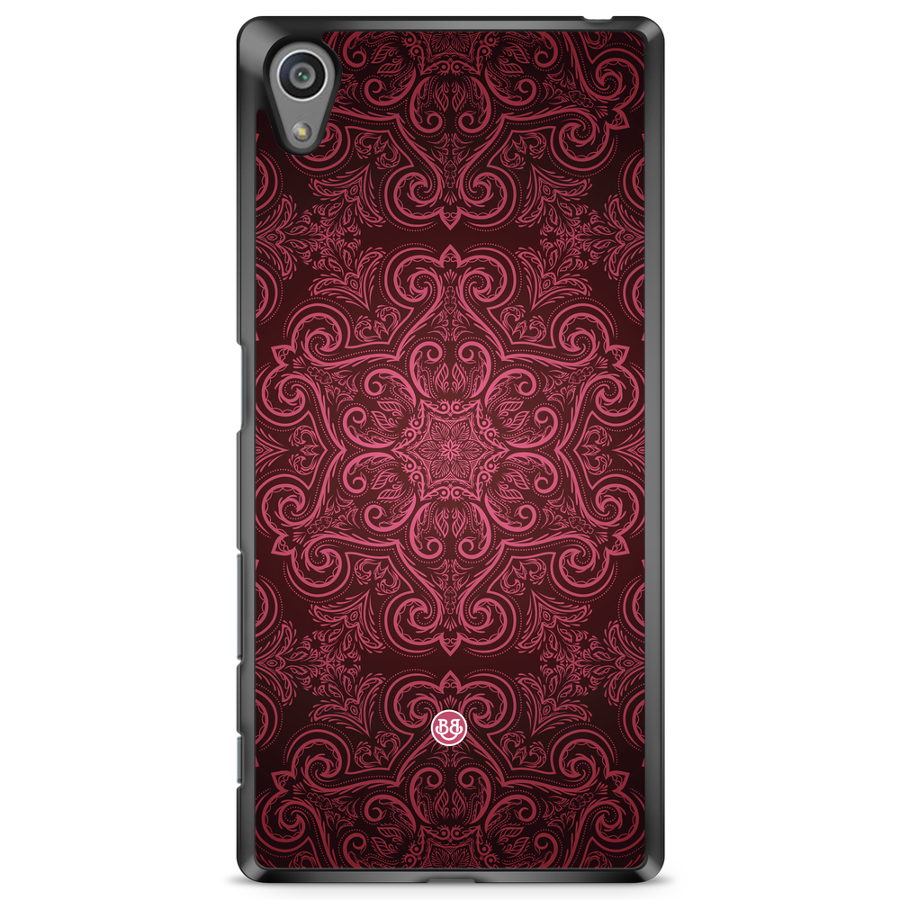Sony Xperia Z5 Premium Case - Red Retro Pattern