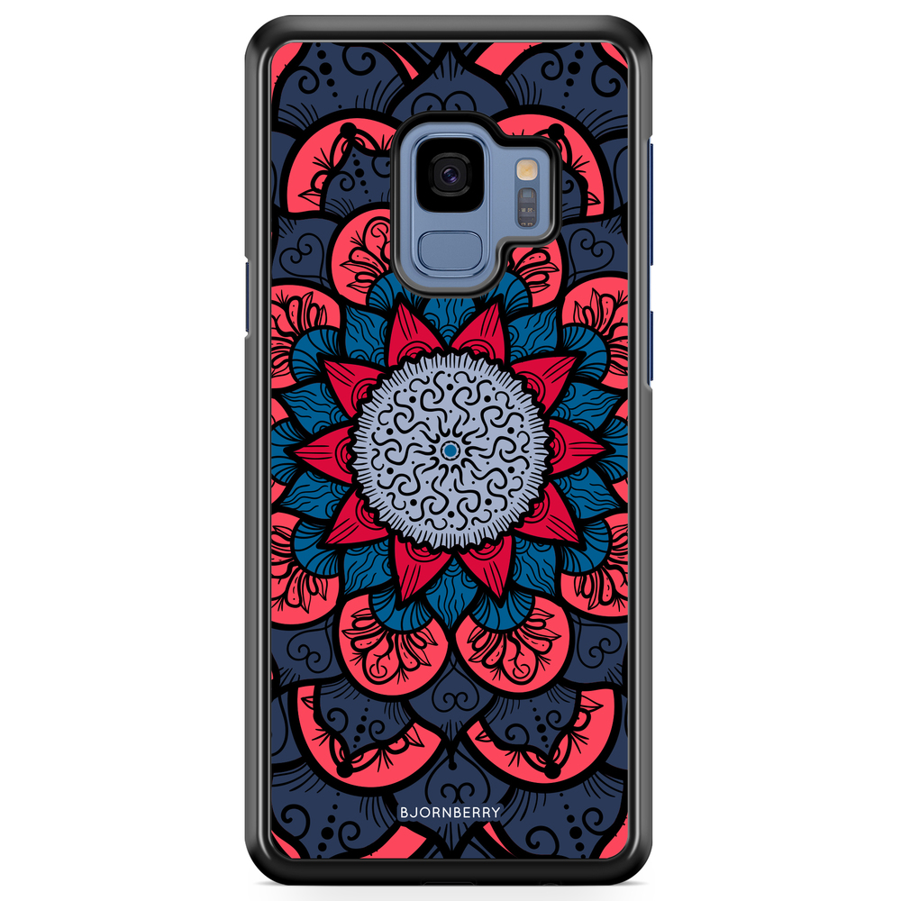 Samsung Galaxy S9 Case - Blue Mandala