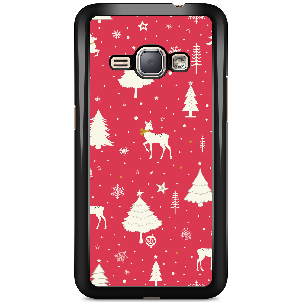 Samsung Galaxy J1 (2016) Case - Red Christmas