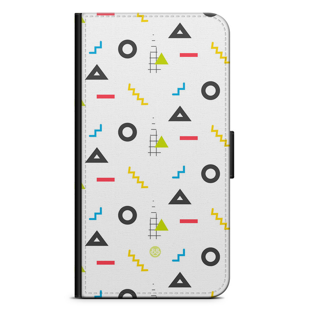 Samsung Galaxy S23 Plus Wallet Case - 80s Pattern