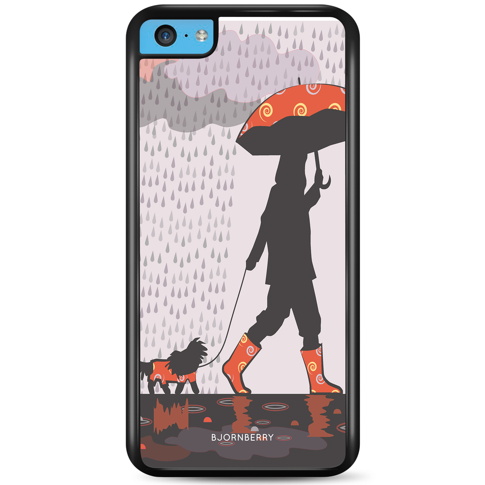 iPhone 5C Case - Walking In The Rain