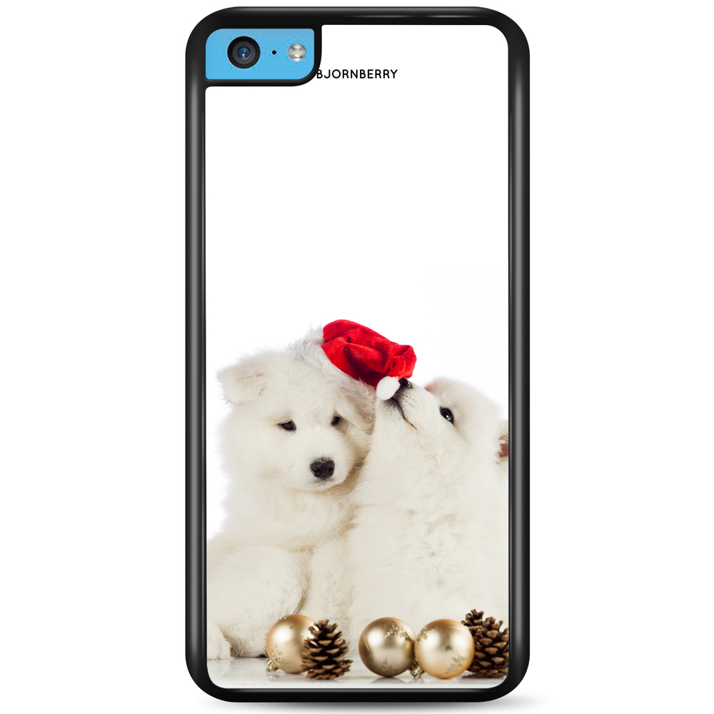 iPhone 5C Case - Christmas Dogs