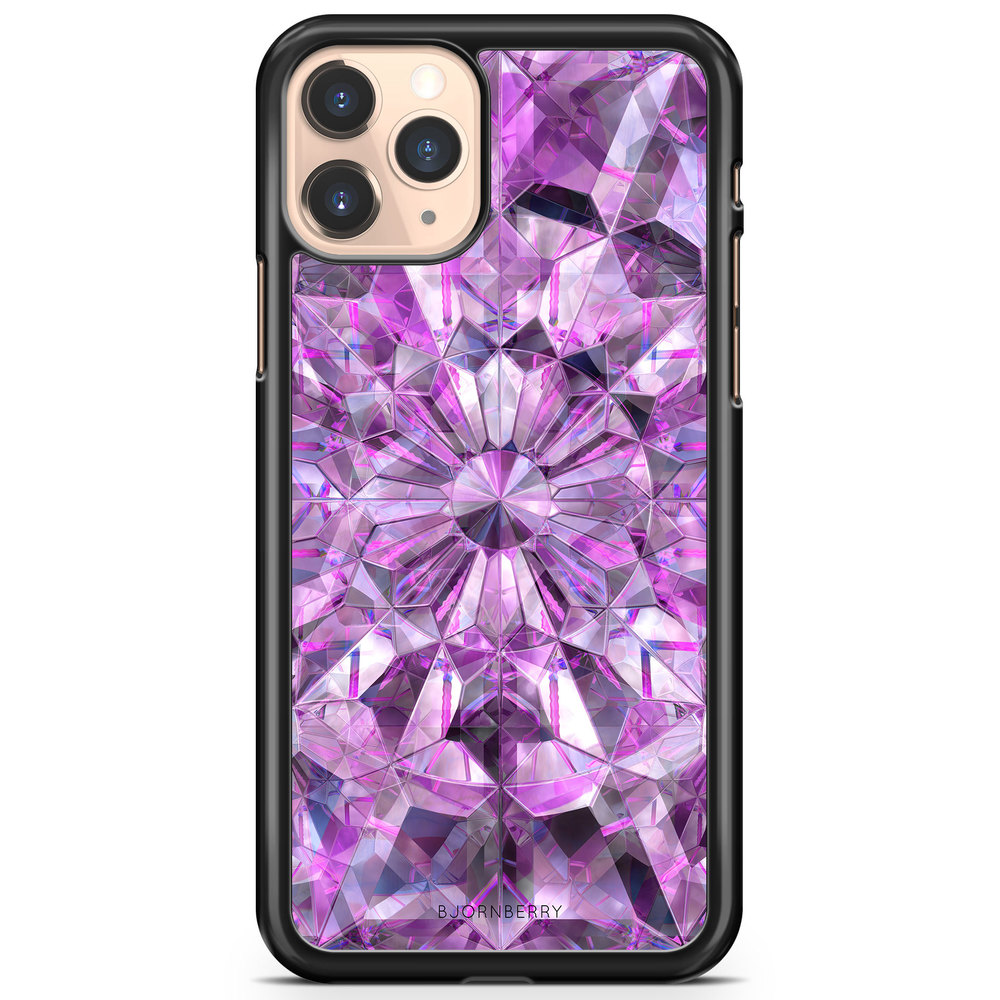 iPhone 11 Pro Case - Purple Crystals