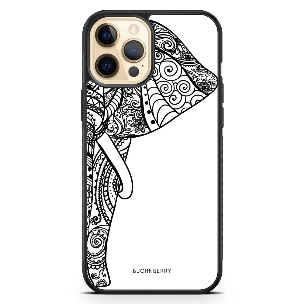 iPhone 12 Pro Max Case - Mandala Elephant