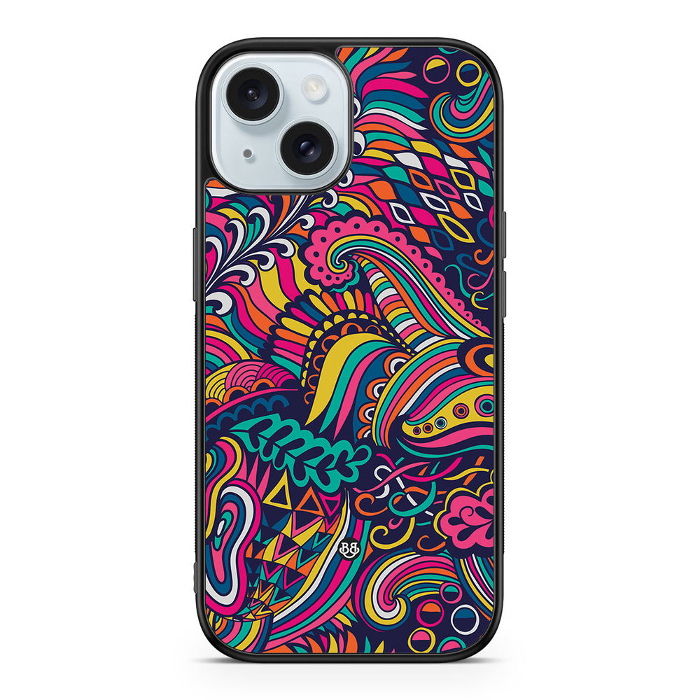 iPhone 15 Case - Abstract Floral