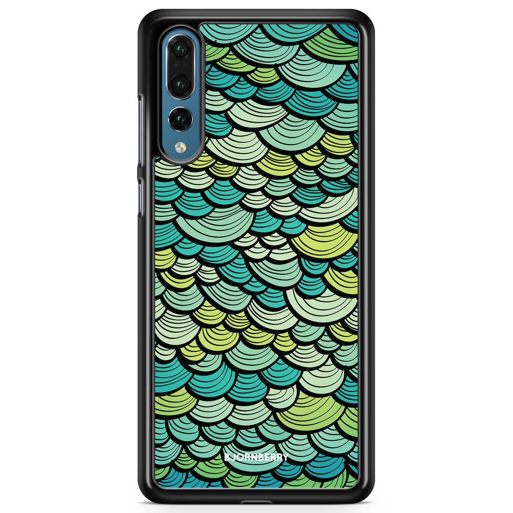 Huawei P20 Pro Case - Green Mermaid Scales