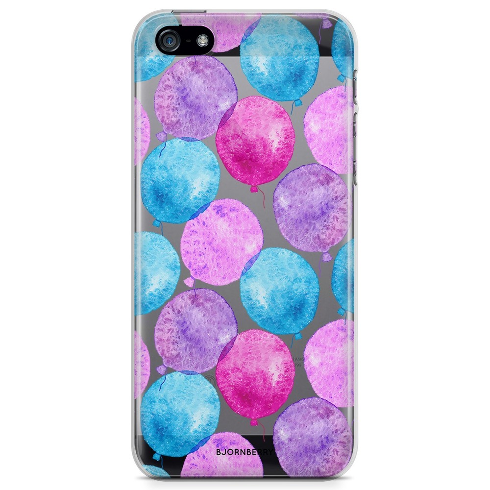 iPhone 5/5S/SE (2016) TPU Case - Balloons