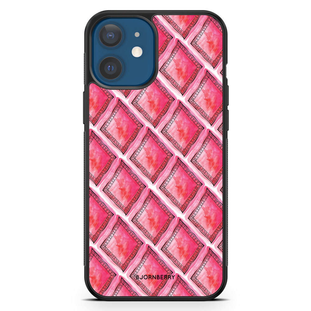 iPhone 12 Case - Red Rhombus