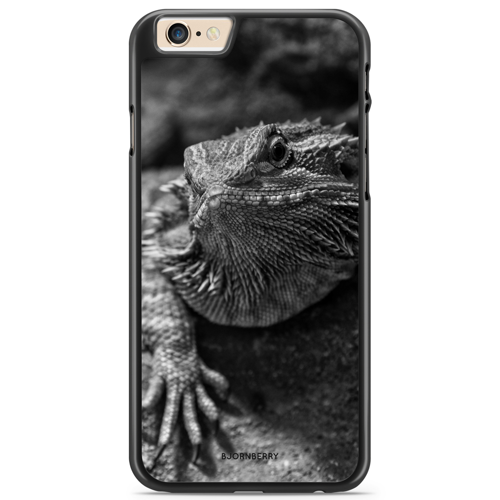 iPhone 6 Plus/6s Plus Case - Black/White Lizard