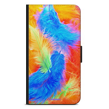 Xiaomi Mi A2 Plånboksfodral - Påskfjädrar