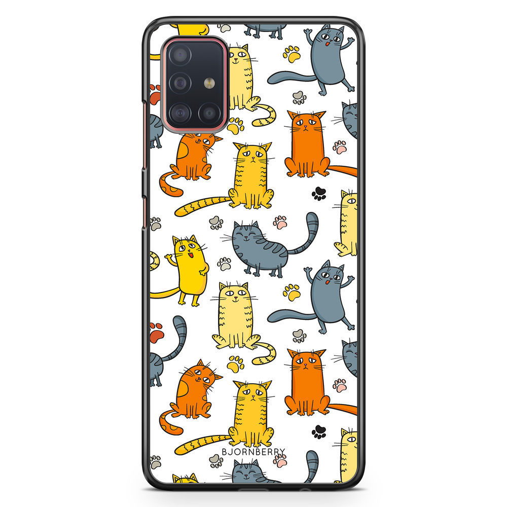 Samsung Galaxy A51 Case - Cat Pattern