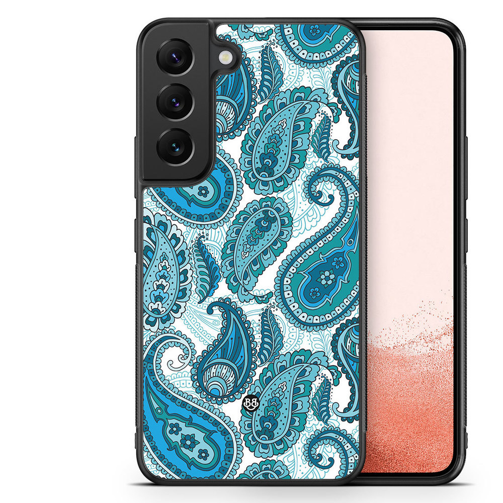 Samsung Galaxy S23 Plus 5G Case - Blue Paisley