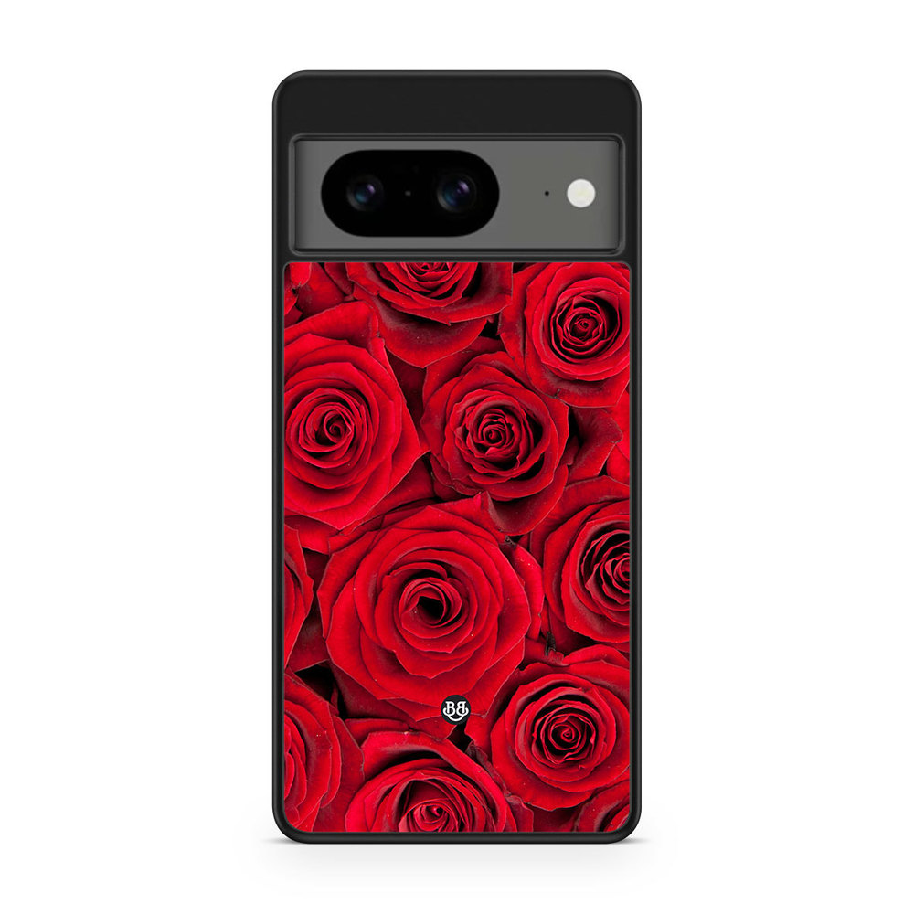 Google Pixel 8 Case - Red Roses