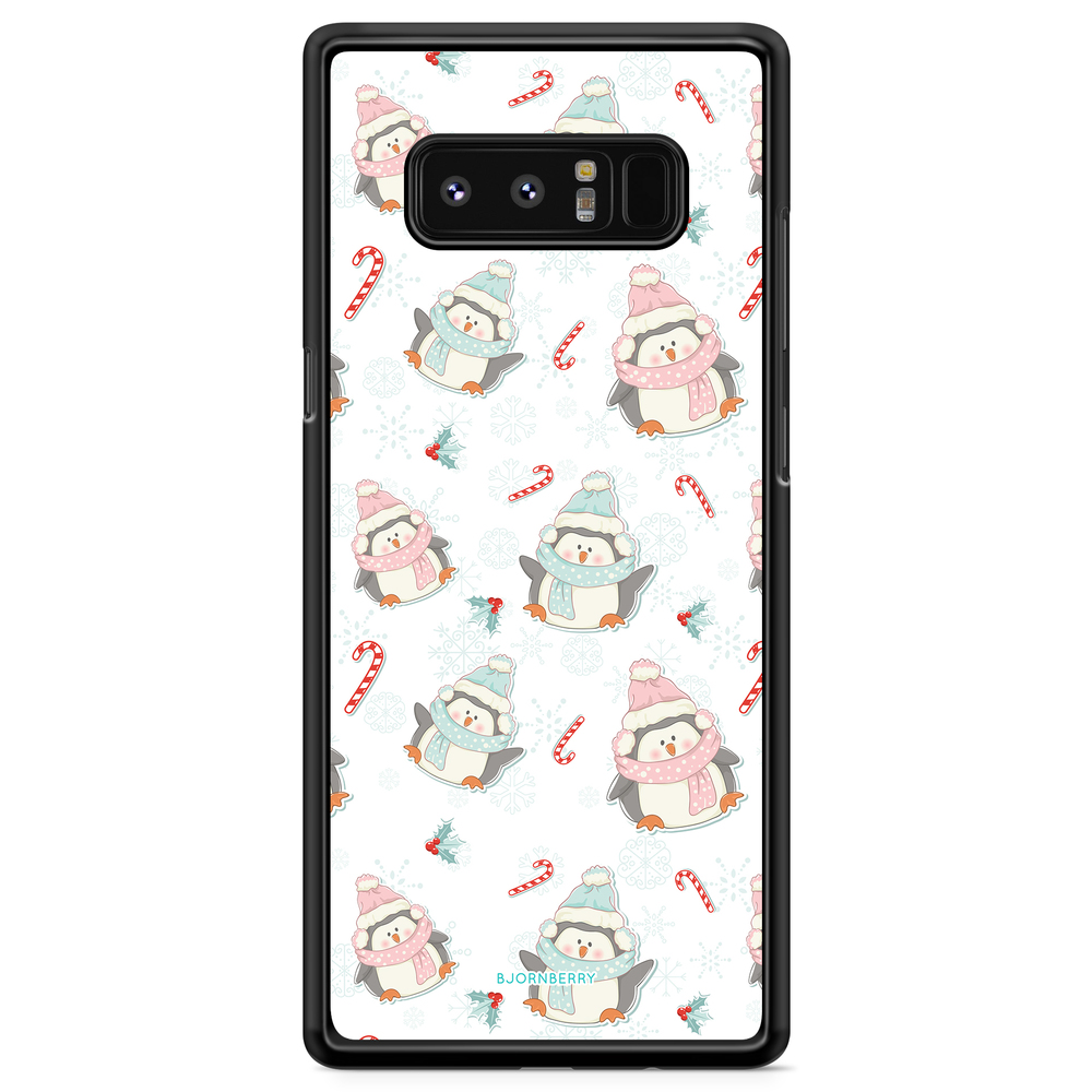 Samsung Galaxy Note 8 Case - Christmas Penguins