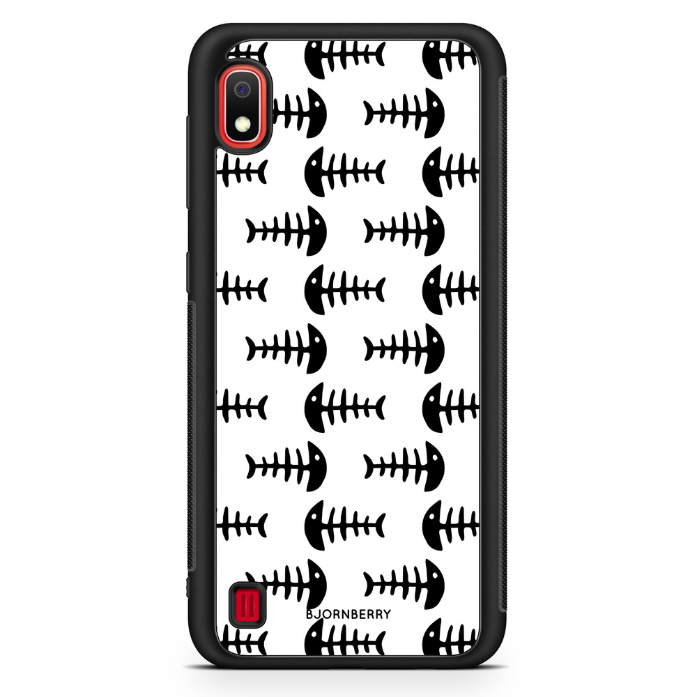 Samsung Galaxy A10 Case - Fish Skeleton