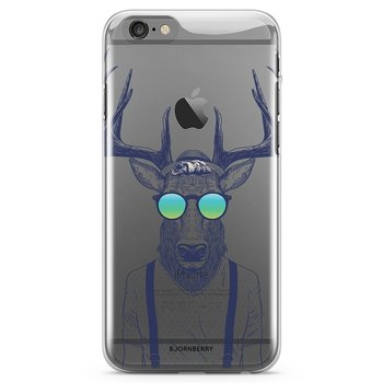 iPhone 6 Plus/6s Plus TPU Skal - Hipster Älg