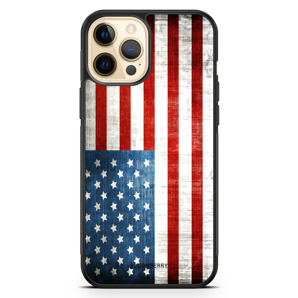 iPhone 12 Pro Max Case - USA Flag