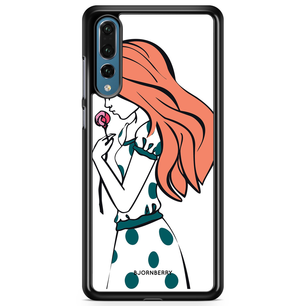 Huawei P20 Pro Case - Girl Rose