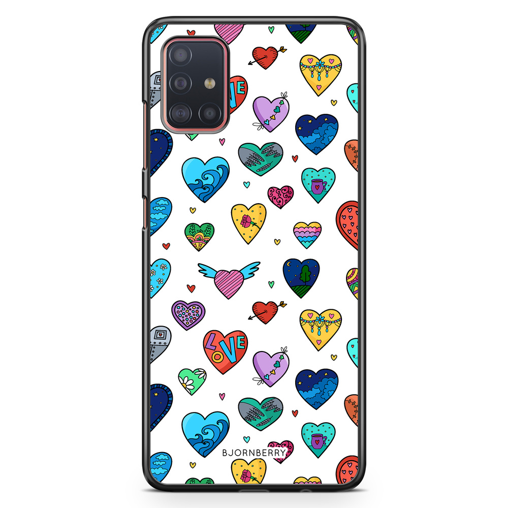 Samsung Galaxy A51 Case - Hearts