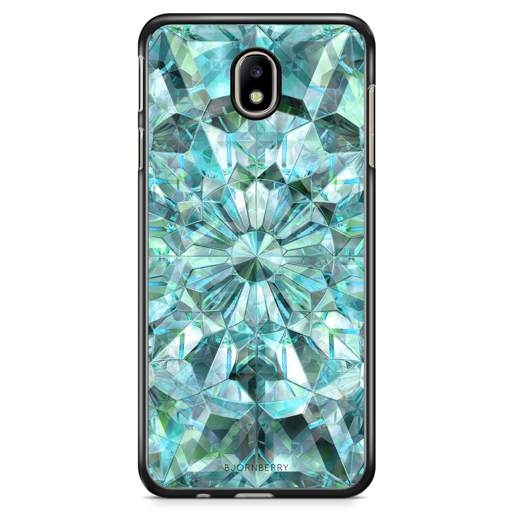 Samsung Galaxy J3 (2017) Case - Green Crystals