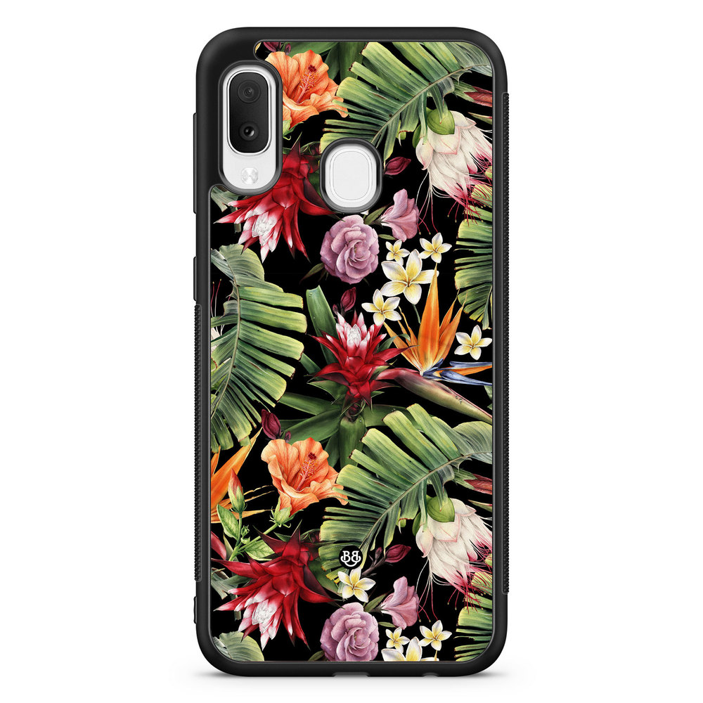 Samsung Galaxy A20e Case - Tropical Floral