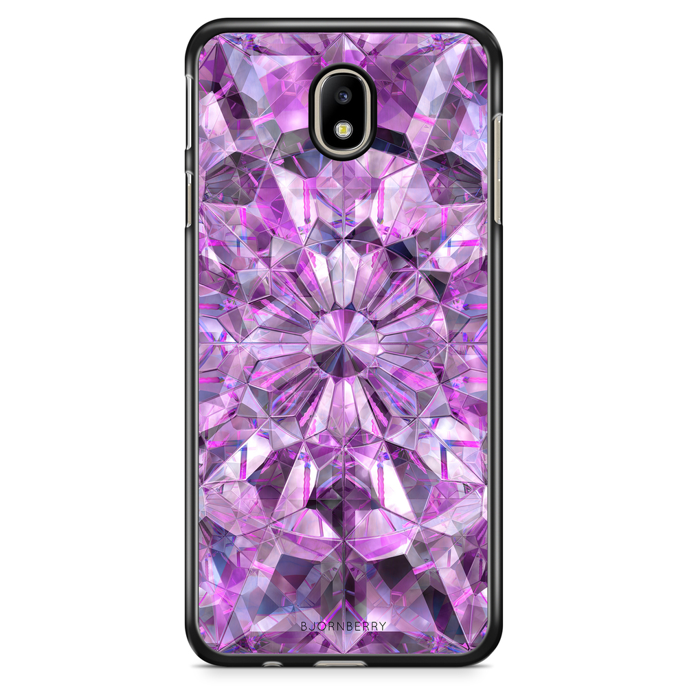 Samsung Galaxy J3 (2017) Case - Purple Crystals