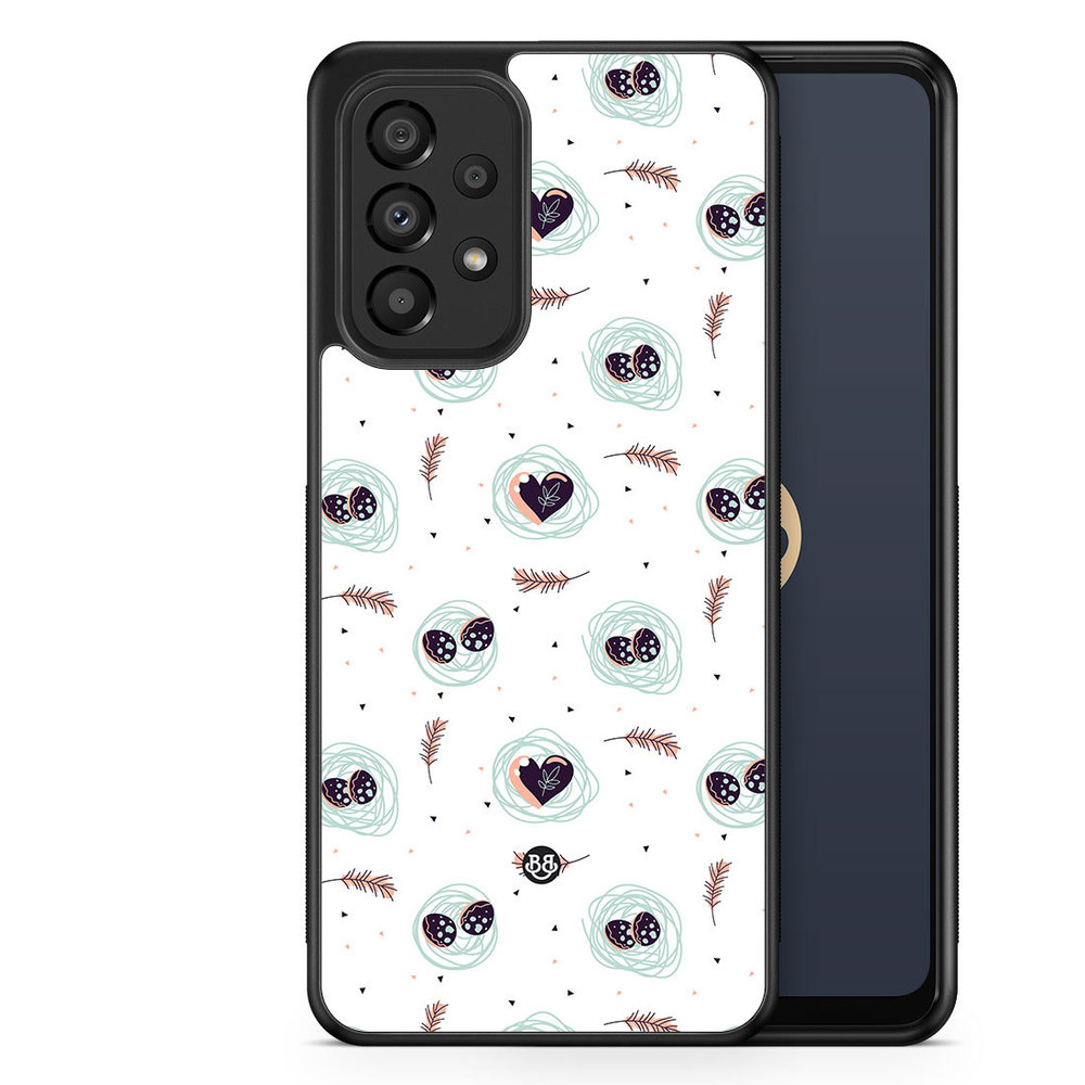 Samsung Galaxy A33 5G Case - Eggs and Hearts