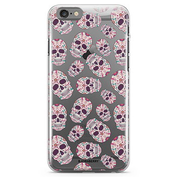 iPhone 6 Plus/6s Plus TPU Skal - Calavera Dödskallar