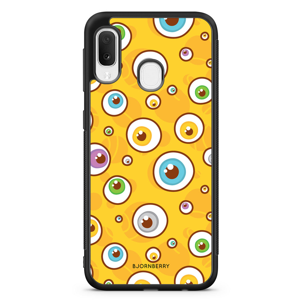 Samsung Galaxy A20e Case - Eyes Pattern