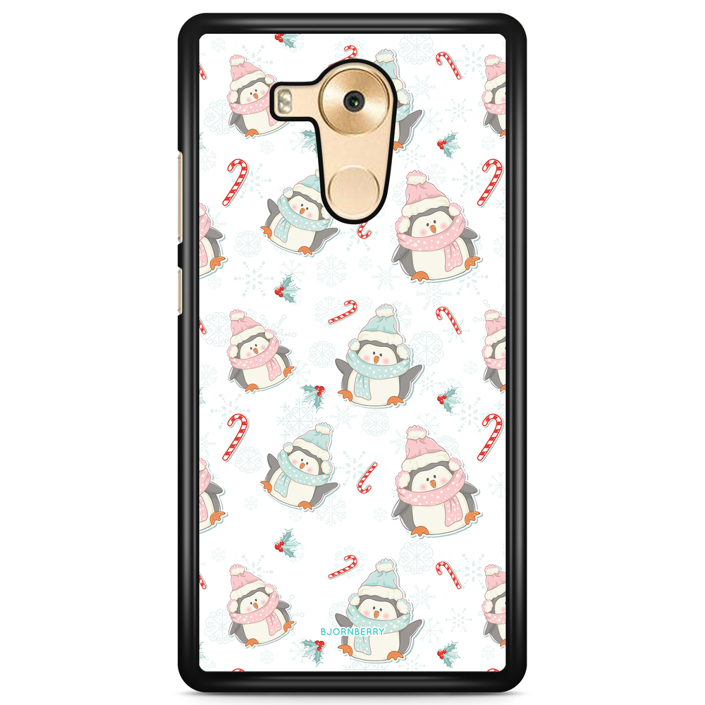 Huawei Mate 8 Case - Christmas Penguins