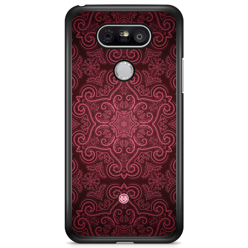 LG G5 Case - Red Retro Pattern