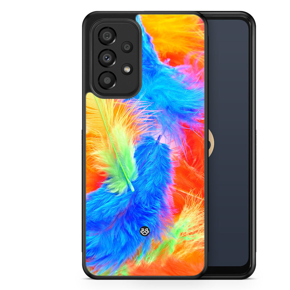 Samsung Galaxy A33 5G Case - Easter Feathers