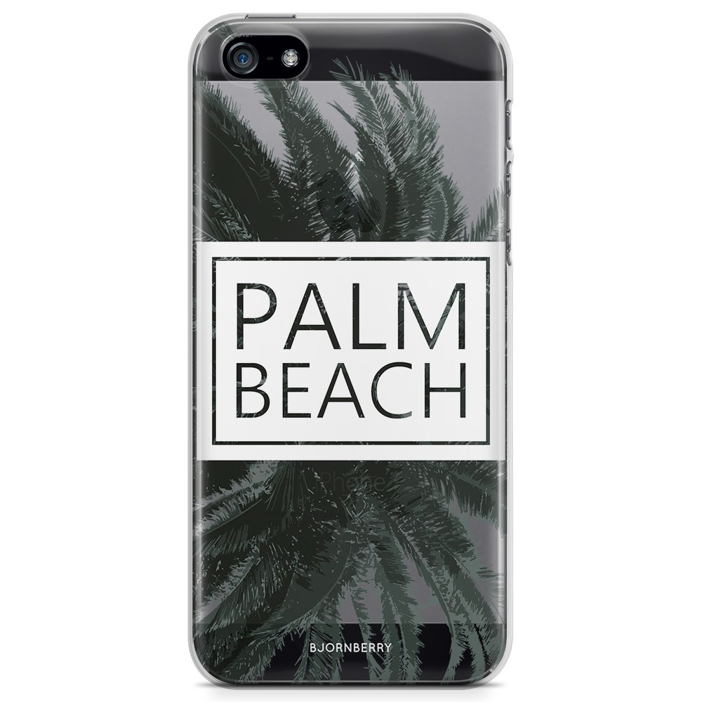 iPhone 5/5S/SE (2016) TPU Case - Palm Beach