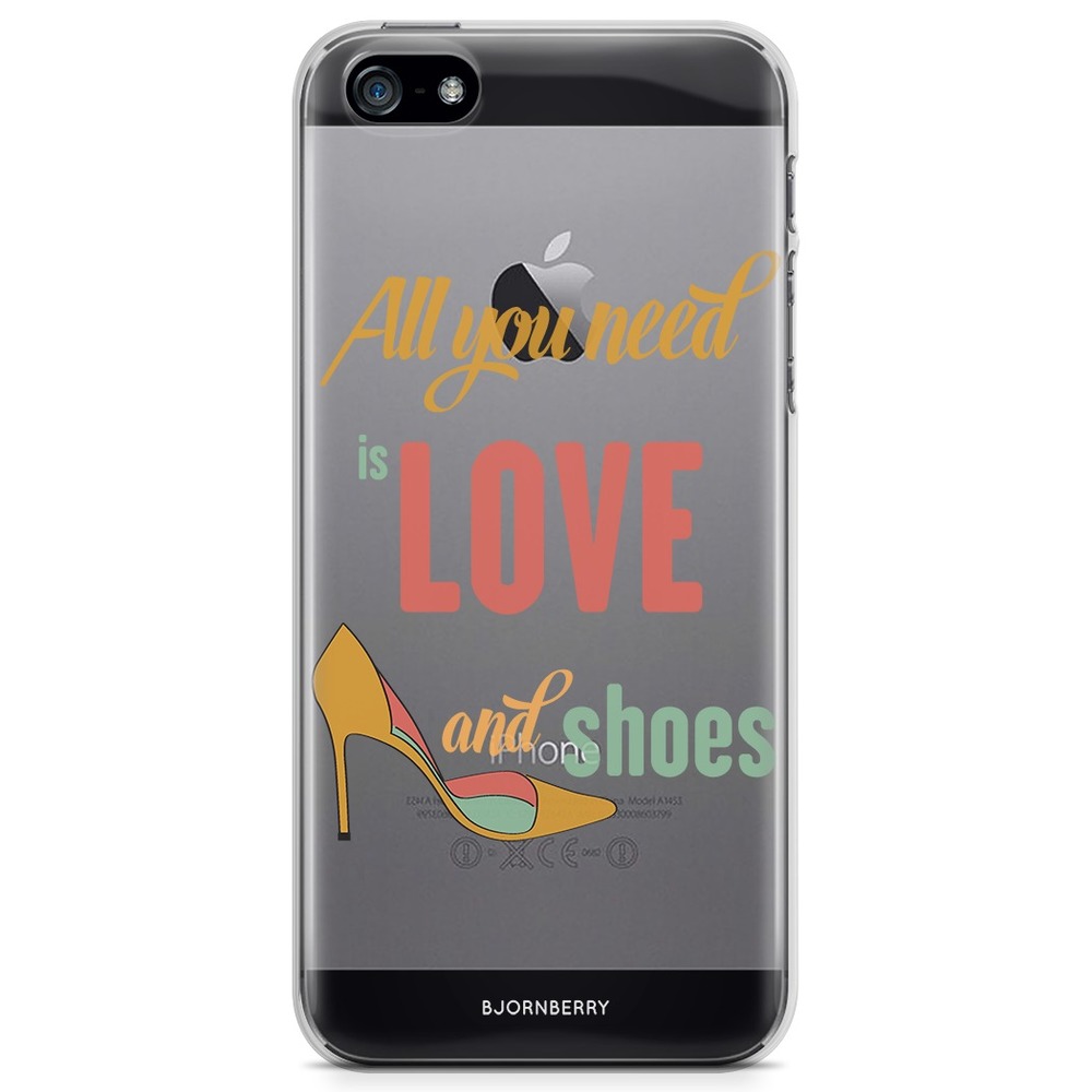 iPhone 5/5S/SE (2016) TPU Case - Love Shoes