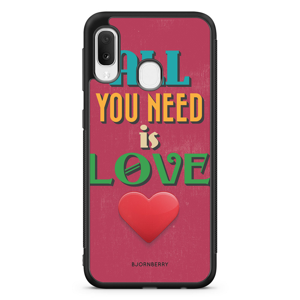 Samsung Galaxy A20e Case - All You Need Is Love