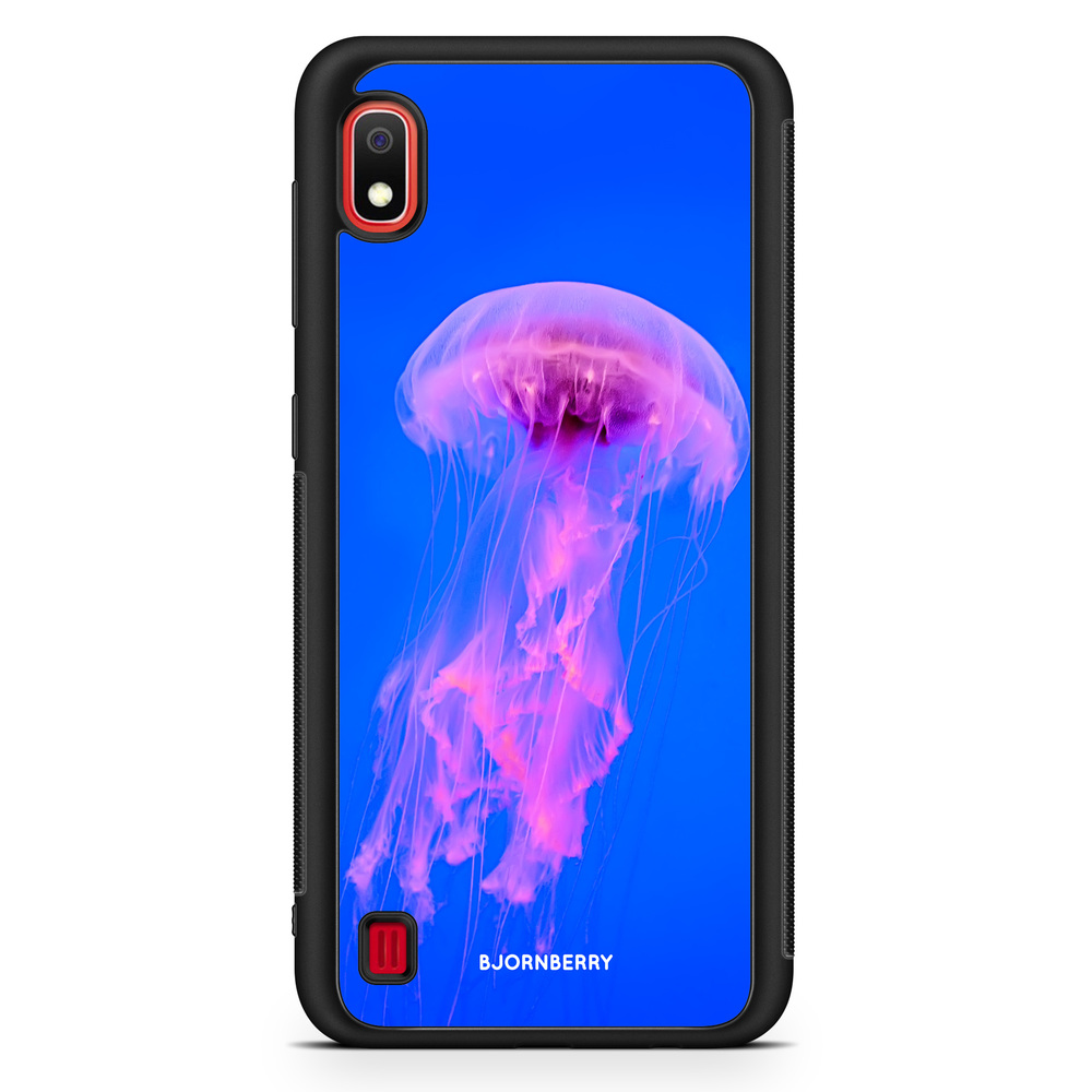Samsung Galaxy A10 Case - Pink Jellyfish