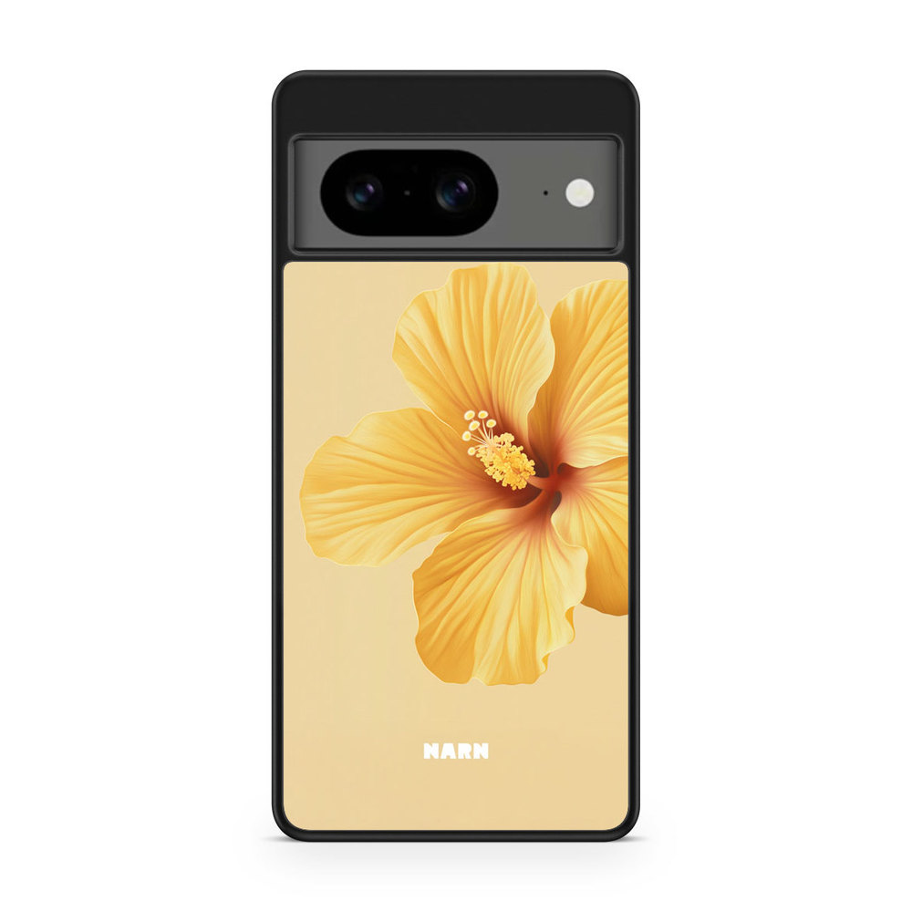 Google Pixel 8 Case - Hibiscus Era - Lemon
