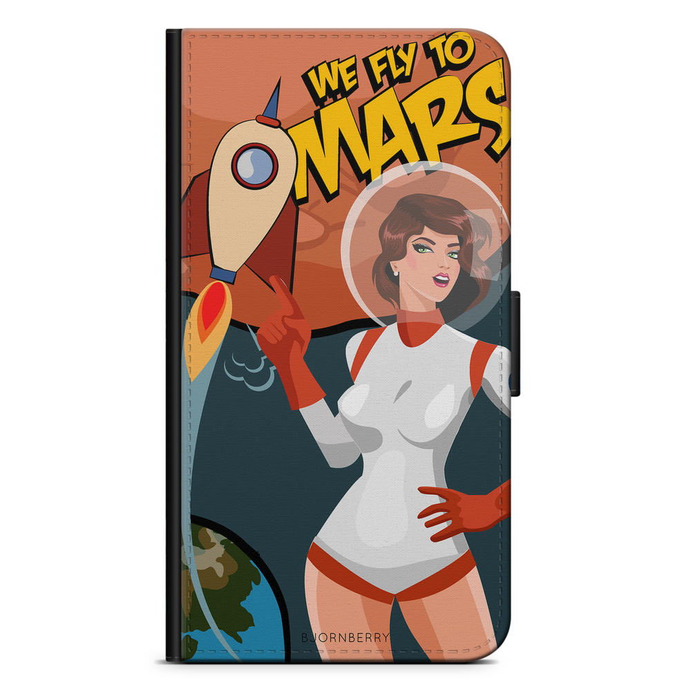 Samsung Galaxy A71 Plånboksfodral - We Fly To Mars | Mobilskal & Mobilfodral BJORNBERRY