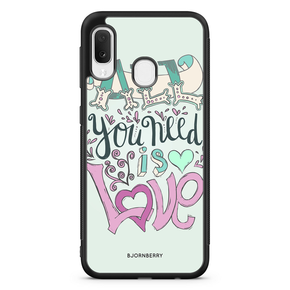Samsung Galaxy A20e Case - All You Need Is Love