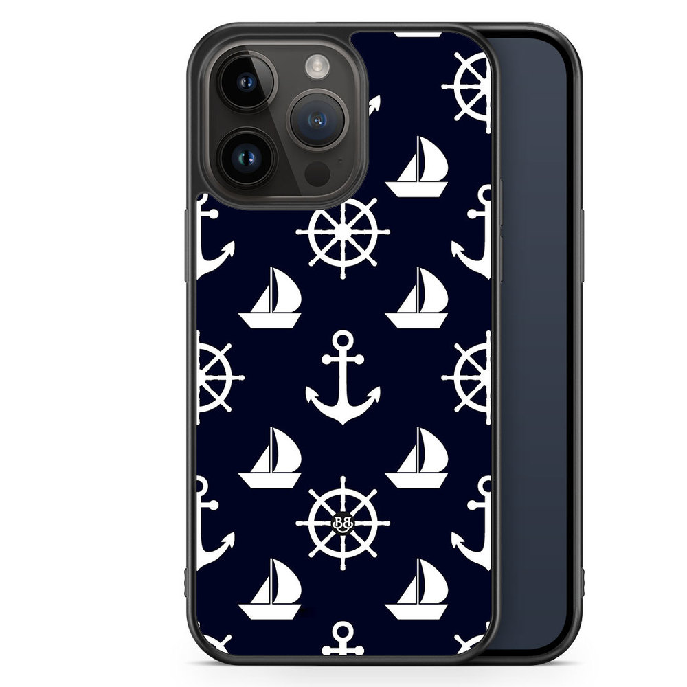 iPhone 14 Pro Max Case - Sailing pattern