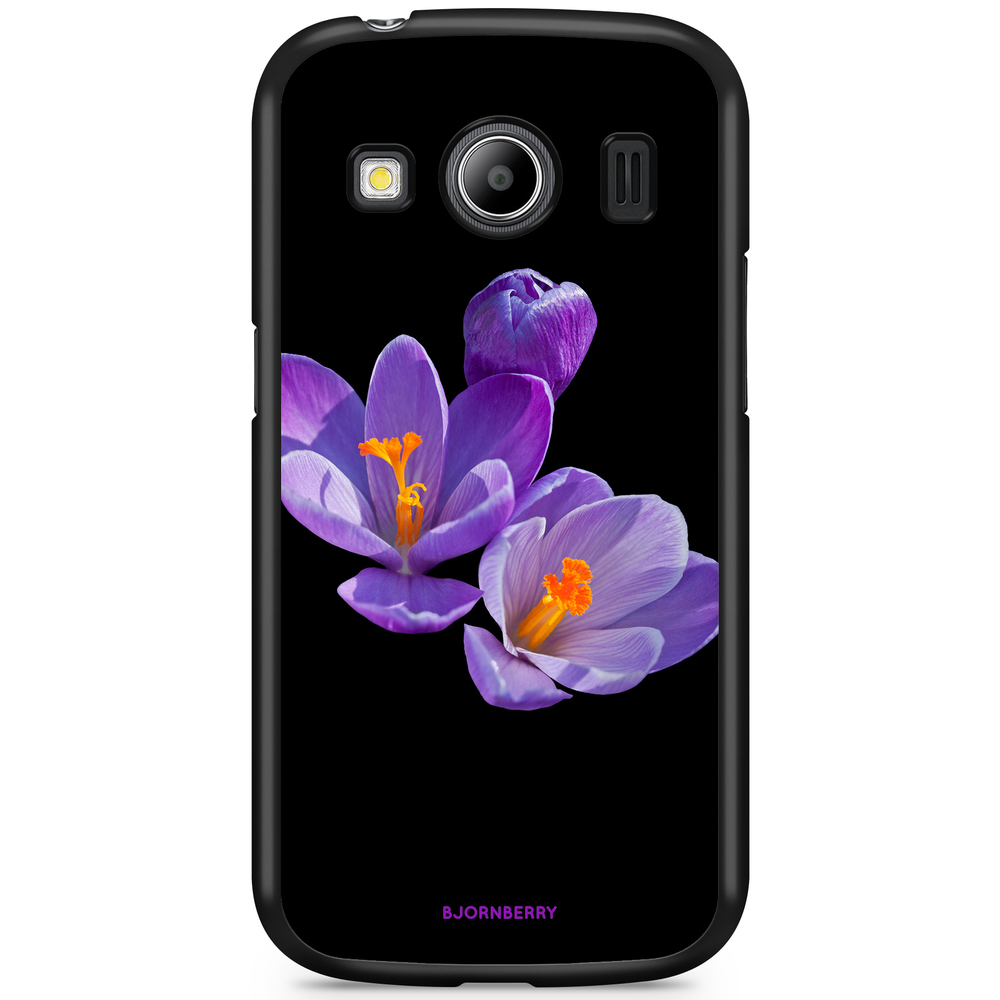 Samsung Galaxy Ace 4 Case - Purple Flowers