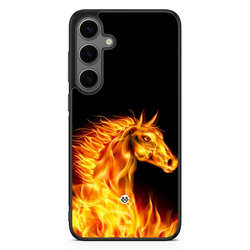 Samsung Galaxy S24 Plus Case - Flames Horse