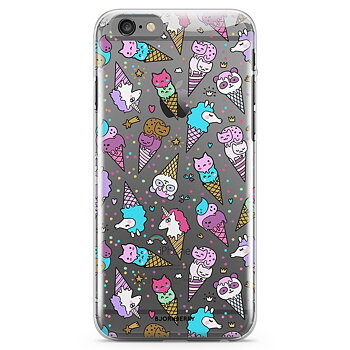 iPhone 6 Plus/6s Plus TPU Skal - Enhörningsglass