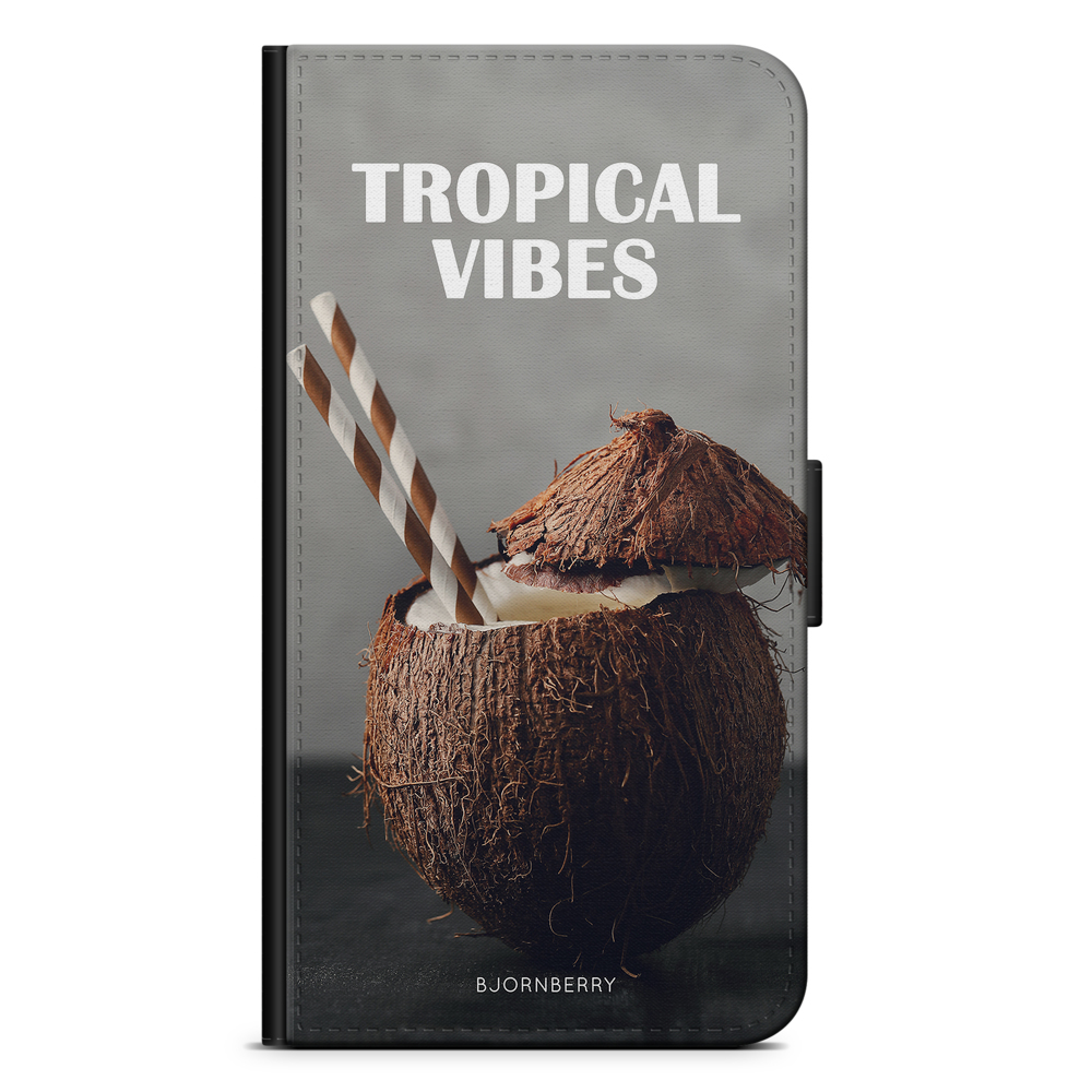 iPhone Xs Max Plånboksfodral - Kokosnöt Tropical | Mobilskal & Mobilfodral BJORNBERRY