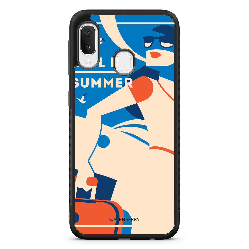 Samsung Galaxy A20e Case - Hello Summer