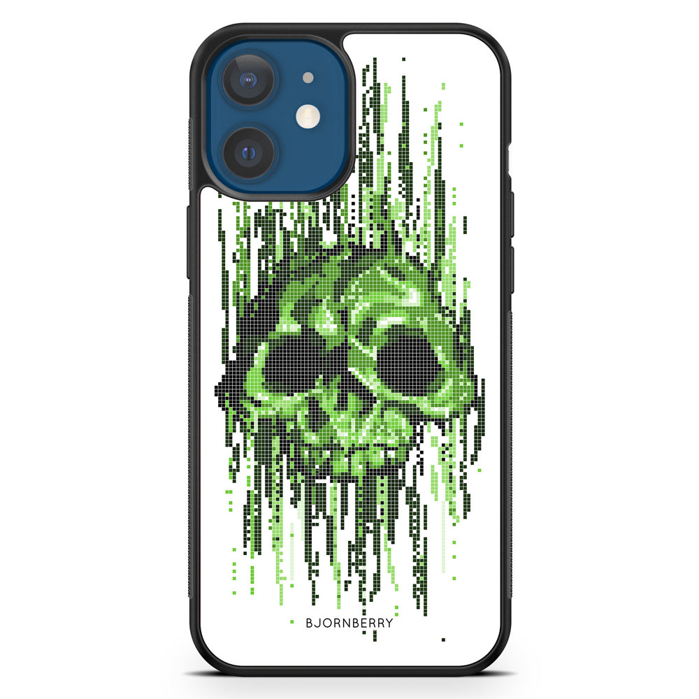 iPhone 12 Case - Data Virus Skull