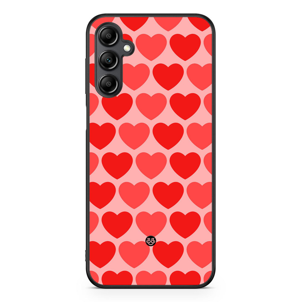 Samsung Galaxy A14 4G/5G Case - Red Hearts