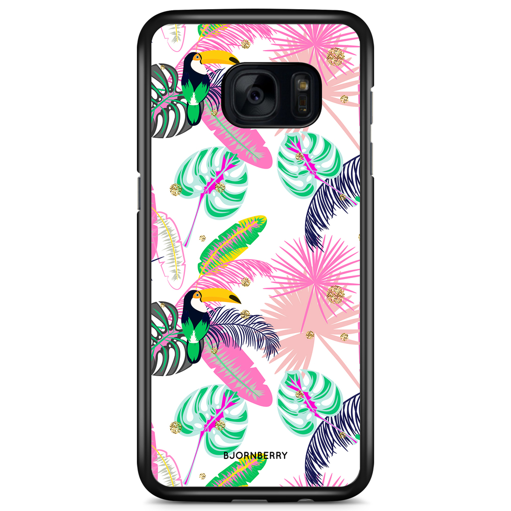 Samsung Galaxy S7 Edge Case - Tropical Pattern