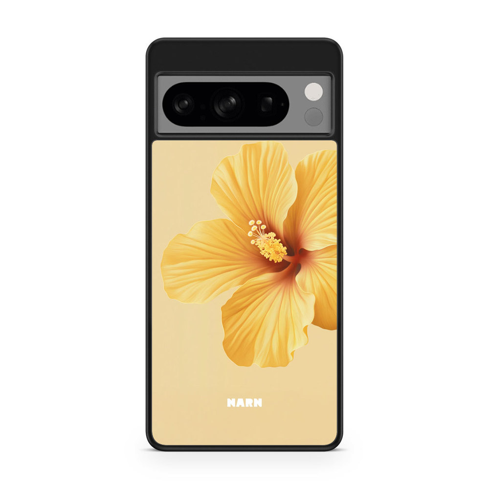 Google Pixel 8 Pro Case - Hibiscus Era - Lemon