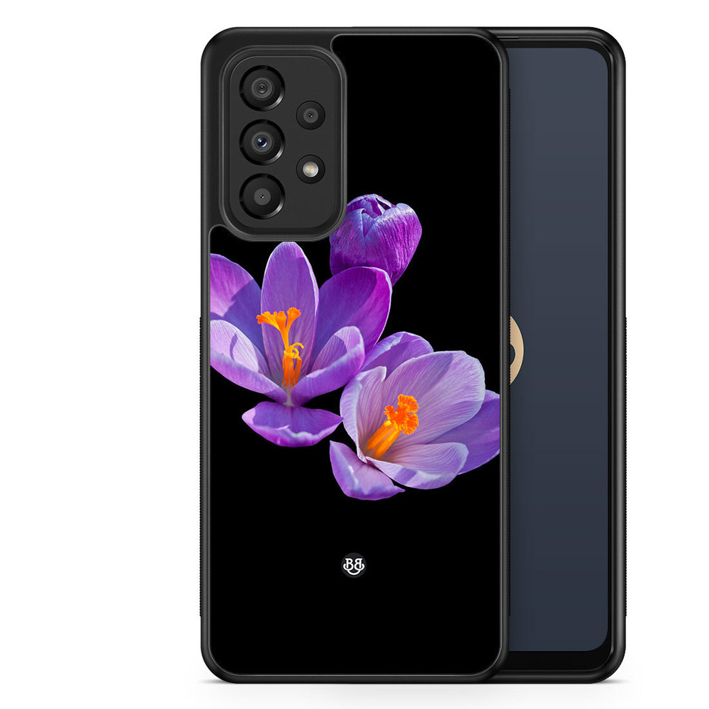 Samsung Galaxy A33 5G Case - Purple Flowers
